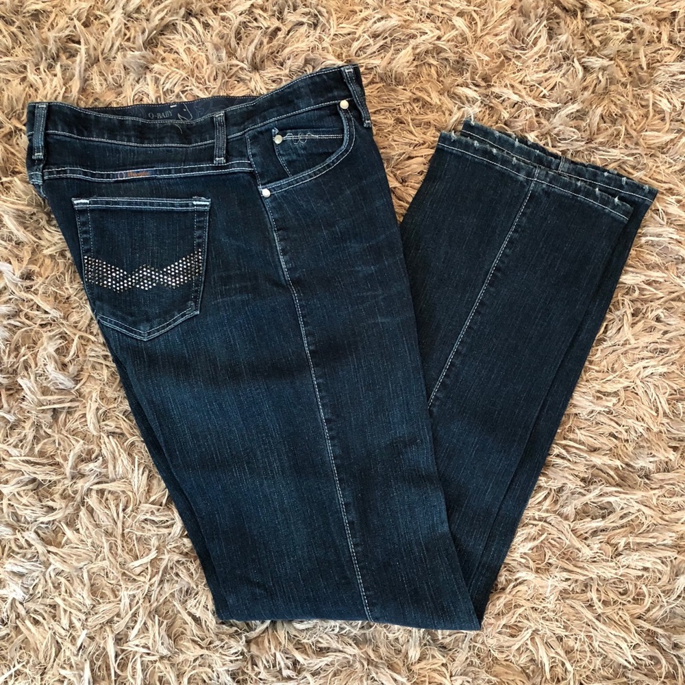 Q-Baby Wrangler Jeans-Size-11/12, Length-34 in.